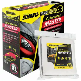 Tottus Protector de auto xl + paño microfibra oferta