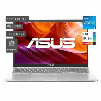 Tottus Laptop asus x515ea 15.6" core i5 1135g7 8gb 256ssd oferta