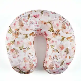 Tottus Cojin cuello flores ros pu oferta