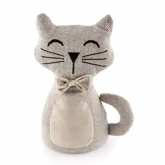 Tottus Tope de puerta gato gris oferta