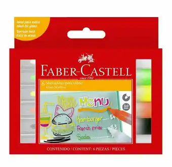 Tottus Estuche glass marker x6 oferta