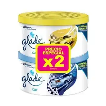 Tottus Glade gel car 2pk price off 70g/6 co oferta