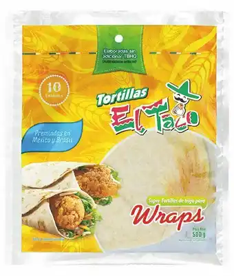 Tottus Super tortillas de trigo oferta