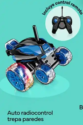 Plaza Vea Auto radiocontrol trepa paredes oferta