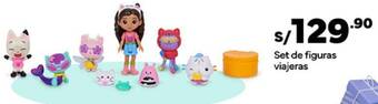 Plaza Vea Set de figuras viajeras oferta