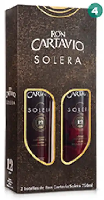 Plaza Vea Ron CARTAVIO 12 años pk x 2 btx 750 ml oferta