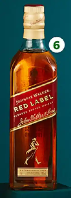 Plaza Vea Whisky JOHNNIE WALKER Red Label btx 750 ml oferta