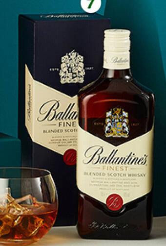 Plaza Vea Whisky BALLANTINE'S Finest btx 700 ml oferta