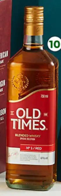 Plaza Vea Whisky OLD TIMES Red btx 750 ml oferta