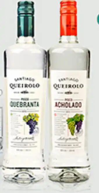 Plaza Vea Pisco SANTIAGO QUEIROLO Puro Quebranta/ Acholado/Italia btx 750 ml oferta