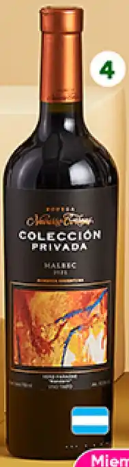 Plaza Vea Vino NAVARRO CORREAS Colección privada btx 750 ml oferta