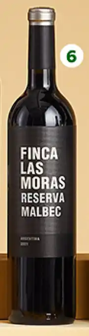 Plaza Vea Vino LAS MORAS Reserva btx 750 ml oferta