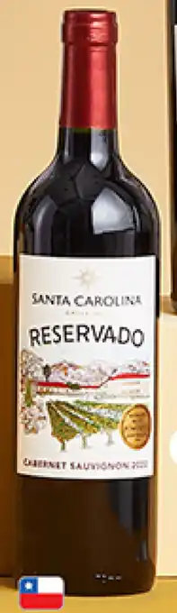 Plaza Vea Vino SANTA CAROLINA Reservado btx 750 ml oferta