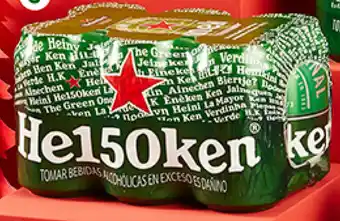 Plaza Vea Cerveza HEINEKEN pk x 6 la x 330 ml oferta