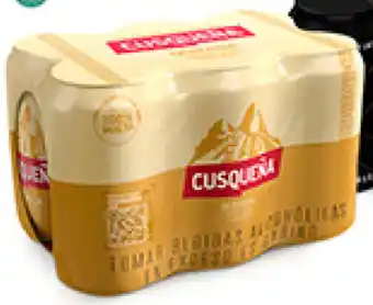 Plaza Vea Cerveza CUSQUEÑA Dorada/Negra/ Trigo pk x 6 lax 355 ml oferta