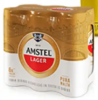 Plaza Vea Cerveza AMSTEL pk x 6 lax 355 ml oferta