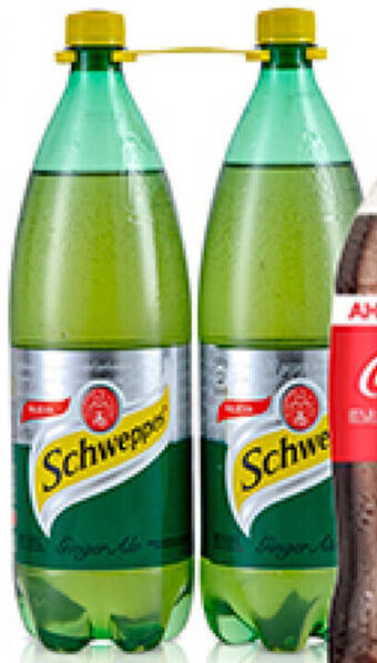 Plaza Vea Gaseosa SCHWEPPES Ginger Ale / Citrus pkx2 btx 1.5L oferta
