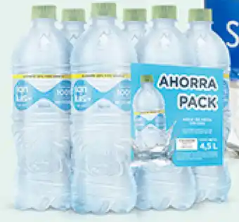 Plaza Vea Agua sin gas SAN LUIS pk x 6 btx 750 ml oferta