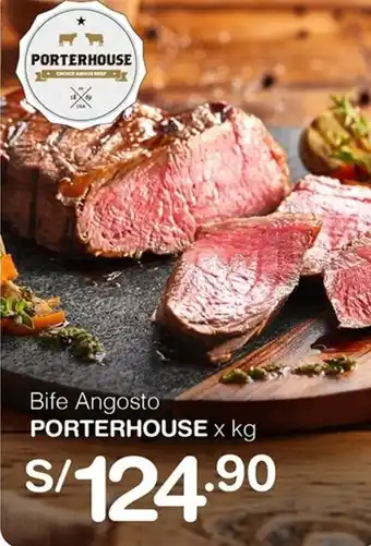 Tottus Bife Angosto PORTERHOUSE x kg oferta