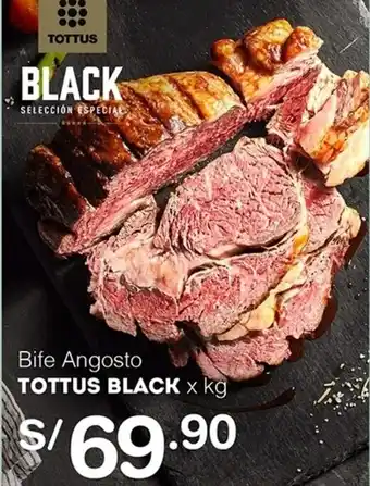 Tottus Bife Angosto TOTTUS BLACK x kg oferta