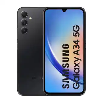 Tiendas EFE Celular samsung a34 5g 256gb 8gb 6.6 grafito oferta