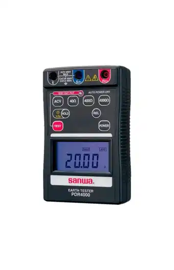 Tiendas EFE Telurometro digital hasta 4000ohm sanwa oferta