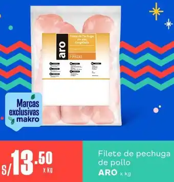 Makro Filete de pechuga de pollo ARO x kg oferta