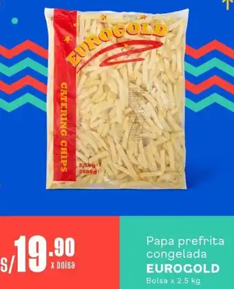 Makro Papa prefrita congelada EUROGOLD Bolsa x 2.5 kg oferta