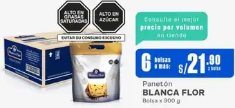 Makro Panetón BLANCA FLOR Bolsa x 900g oferta