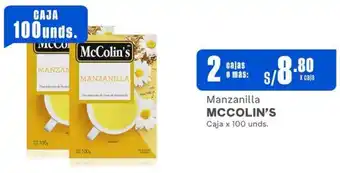 Makro Manzanilla MCCOLIN'S Caja x 100 unds. oferta