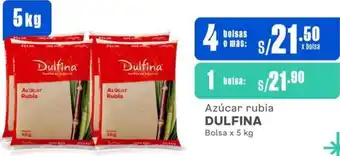 Makro Azúcar rubia DULFINA Bolsa x 5kg oferta