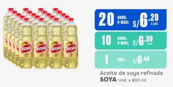 Makro Aceite de soya refinada SOYA Und. x 900ml oferta