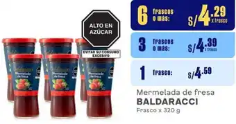 Makro Mermelada de fresa BALDARACCI Frasco x 320g oferta