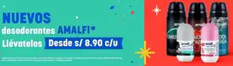 Makro NUEVOS desodorantes AMALFI Llévatelos oferta
