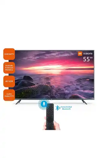 Tiendas EFE Tv xiaomi 55 4k uhd smart android 4s l55m5-5aru oferta