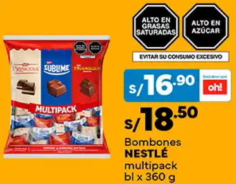Plaza Vea Bombones NESTLÉ multipack bl x 360g oferta