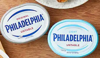 Plaza Vea Queso crema PHILADELPHIA soft/light pt x 150g oferta