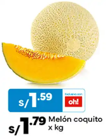 Melón coquito x kg