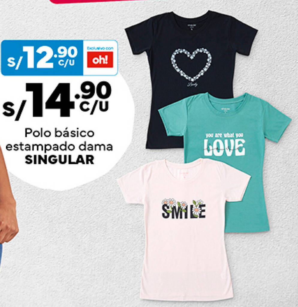 Polos de best sale dama estampados