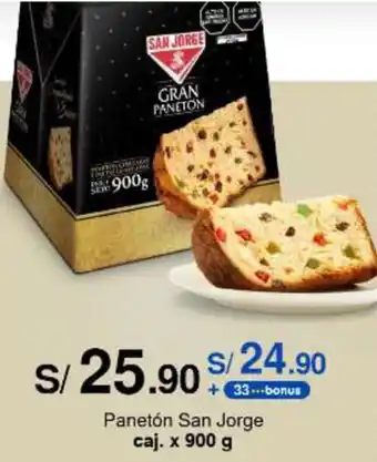 Metro Panetón San Jorge caj. x 900g oferta