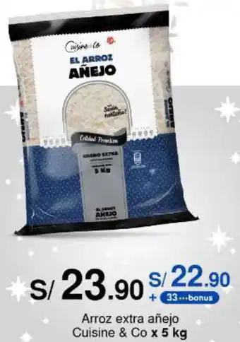 Metro Arroz extra añejo Cuisine & Co x 5 kg oferta