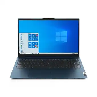 Tiendas EFE Laptop lenovo ideapad 5 15.6 amd ryzen 5 512gb ssd 8gb 82ln00aklm azul oferta