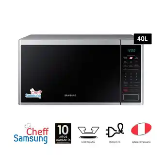 Tiendas EFE Horno microondas 40lt samsung mg40j5133at oferta