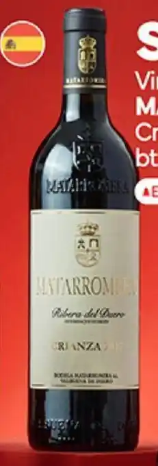 Plaza Vea Vino MATARROMERA Crianza btx 750 ml oferta