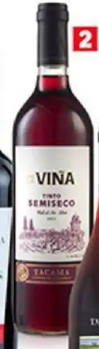 Plaza Vea Vino TACAMA Semi seco/Tinto / Rosé / Blanco btx 750 ml oferta