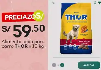 Tottus Alimento seco para perro THOR x 10 kg oferta