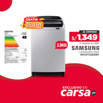 Carsa Samsung Lavadora 13kg oferta