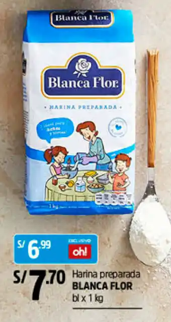 Plaza Vea Blanca Flor Harina Preparada 1kg oferta