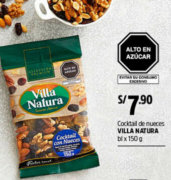 Plaza Vea Villa Natura Cocktail de Nueces 150g oferta