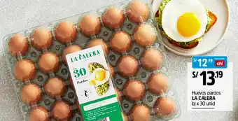 Plaza Vea Huevos Pardos La Calera oferta